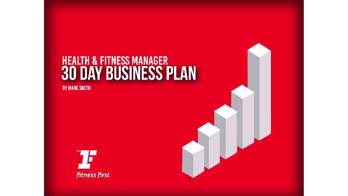 fitness first business plan