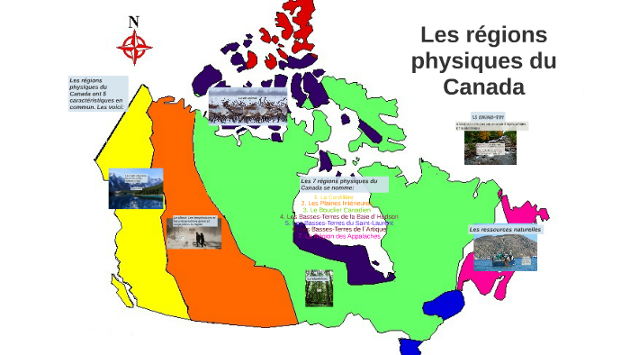 regions du canada