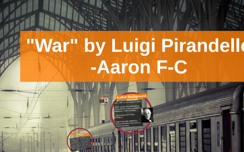 war by luigi pirandello plot