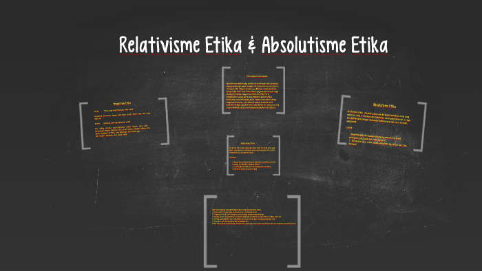 Apa Itu Etika Relativisme