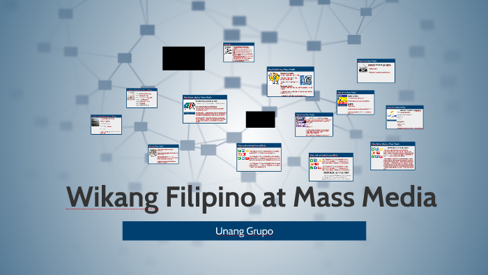 Wikang Filipino At Mass Media By Cj B 0418