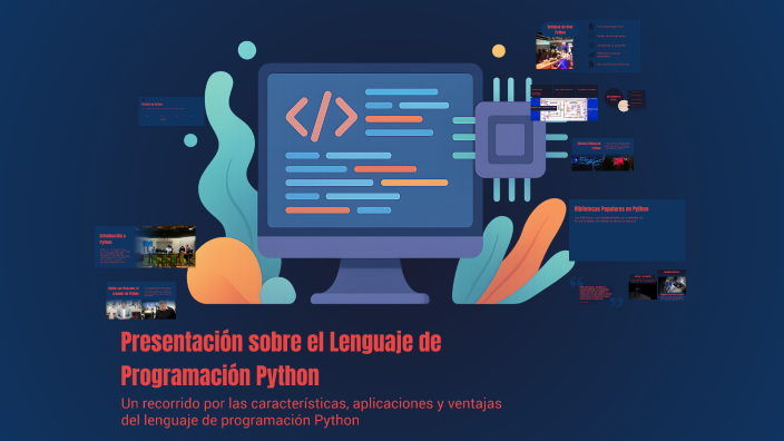 Presentación sobre el Lenguaje de Programación Python by Arina Tarabesh ...