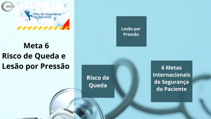 Meta 6 - Risco de queda e Lesão por pressão by Isabelle Belattini on Prezi