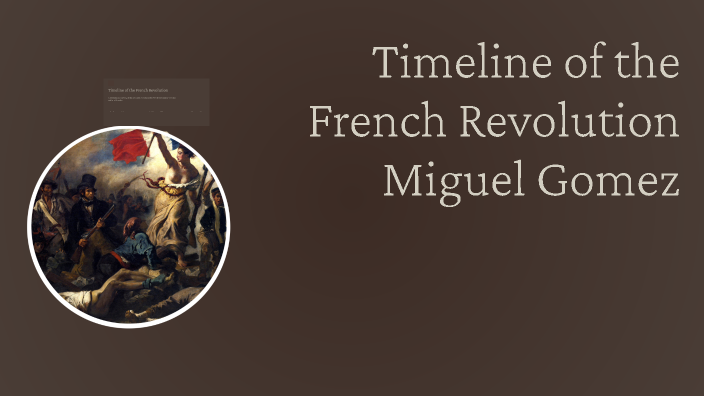 Timeline of the French Revolution by Miguel Gomez on Prezi