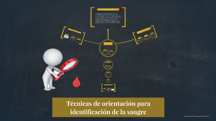 Tecnicas De Orientacion Para La Identificacion De Sangre
