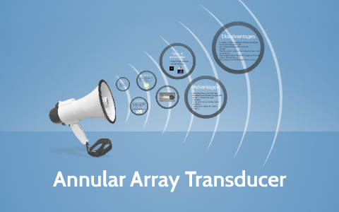 Annular Phased Array Transducer