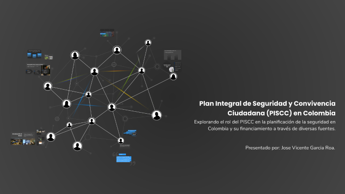 Plan Integral de Seguridad y Convivencia Ciudadana (PISCC) en Colombia ...