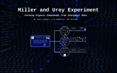Miller and Urey Experiment by Erica Lampert