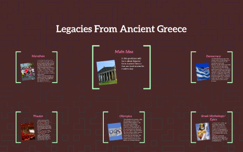 Legacies From Ancient Greece by Trevor D. on Prezi