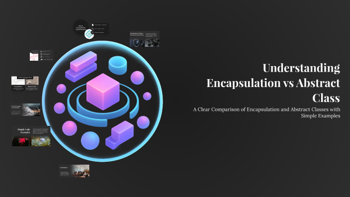Understanding Encapsulation vs Abstract Class by Saksham Rajpurohit on ...
