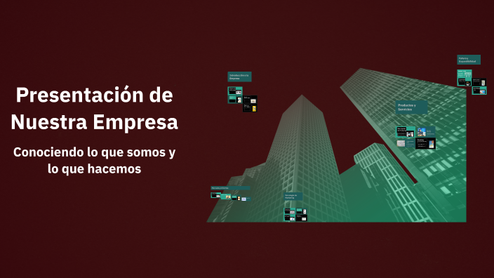 Presentación de Nuestra Empresa by Linda Castro on Prezi