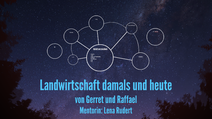 Landwirtschaft damals und heute by Gerret Berns on Prezi