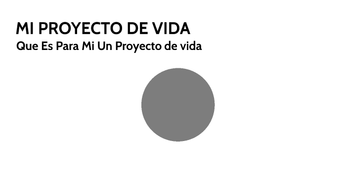 MI PROYECTO DE VIDA by Juan Camilo Guevara Tenjo on Prezi