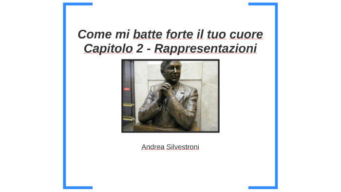 Come Mi Batte Forte Il Tuo Cuore Riassunto