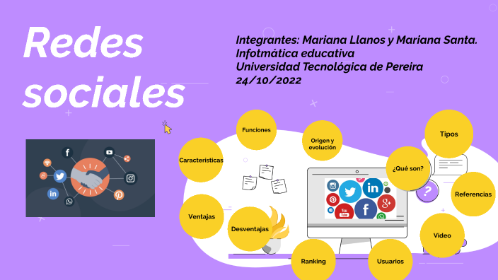 Redes sociales by Mariana Llanos on Prezi