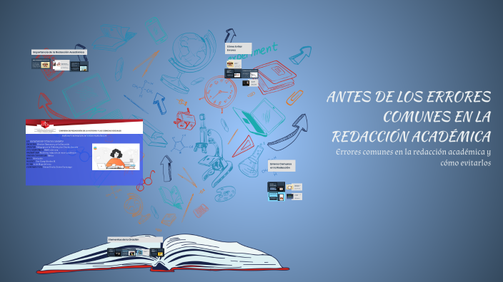 ANTES DE LOS ERRORES COMUNES EN LA REDACCIÓN ACADÉMICA by vivian pri ...