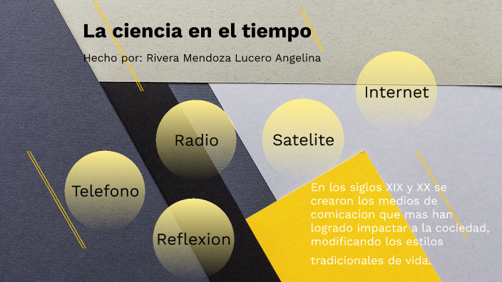 La ciencia en el tiempo by Lucero Rivera on Prezi