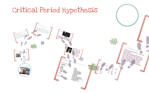 the critical period hypothesis could explain quizlet