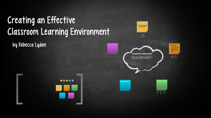 Creating an effective classroom learning environment by Rebecca Lydon ...