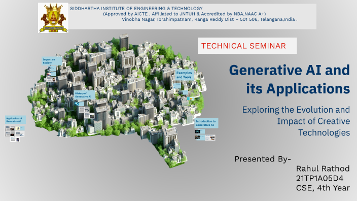 Generative AI and its Applications by Rahul Rathod on Prezi