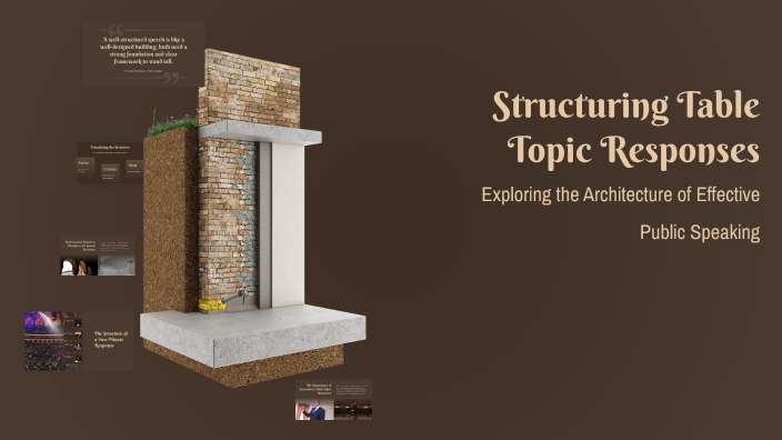 Structuring Table Topic Responses by Sean Barr on Prezi