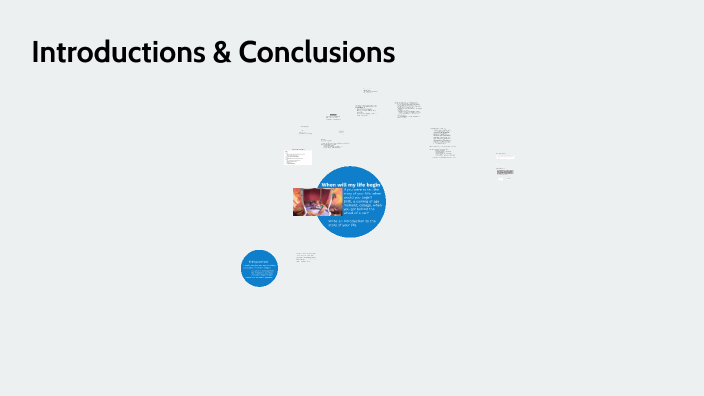1101: Introductions and Conclusions Fall 2023 by Brandi Bradley on Prezi