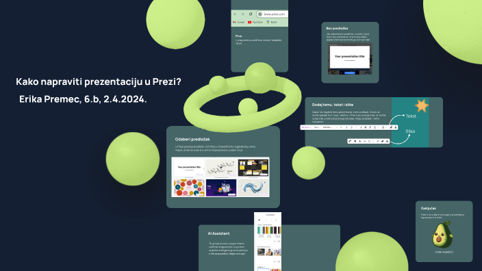 Kako napraviti prezentaciju u Prezi? by Erika P on Prezi
