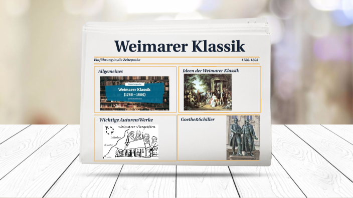 Weimarer Klassik By Luca Schocke On Prezi