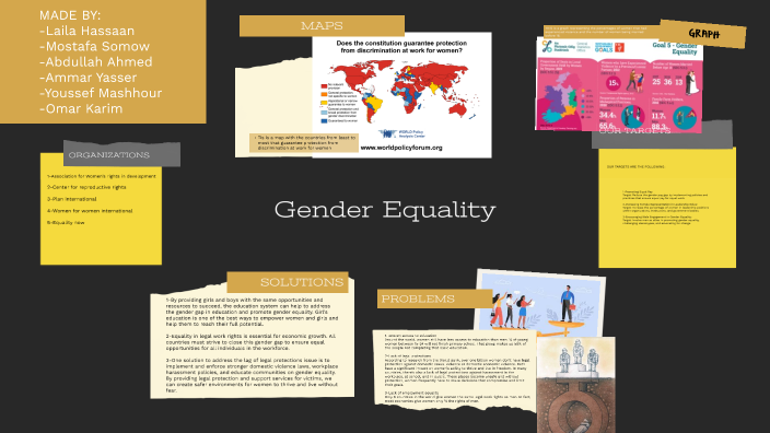 Gender Equality by Laila Hassaan on Prezi