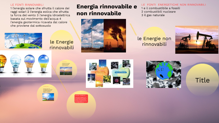 Risparmio Stimato Di Energia Primaria Non Rinnovabile energie Rinnovabile e non Rinnovabili by hisham jonuzovski on Prezi