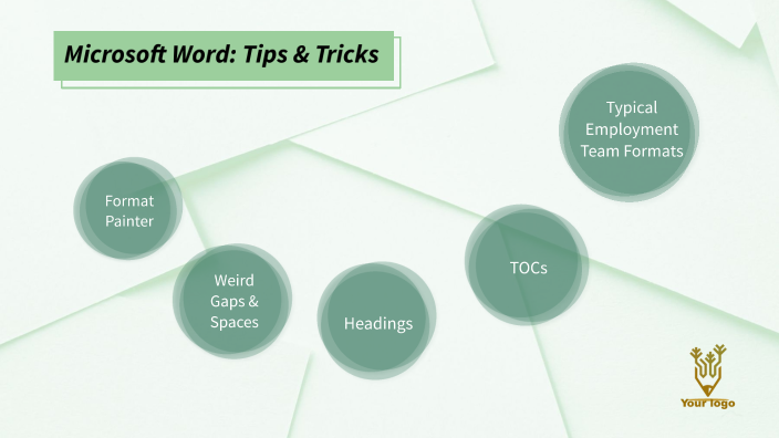 Microsoft Word Formatting Tips And Tricks By Claire Makhlouf 0102