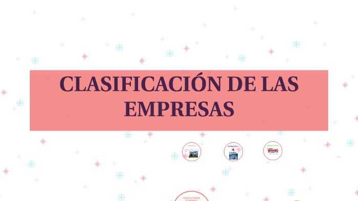 Clasificación de las empresas by Zazil Sosa Rodriguez on Prezi