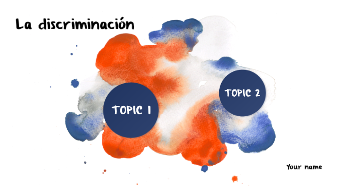 La discriminacion by VICTORIA SOLANO on Prezi