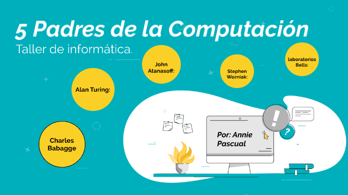 5 Padres De La Computación By Annie Pascual 5800