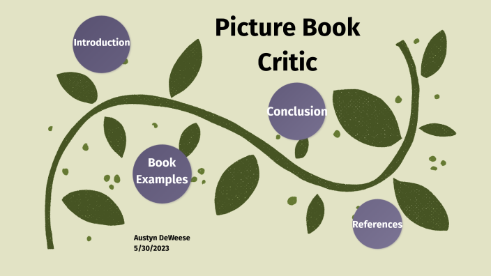 picture book analysis assignment