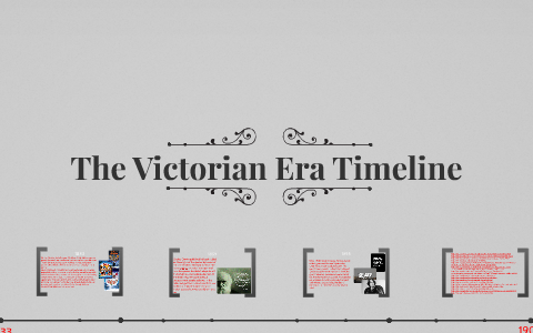 The Victorian Era Timeline by shelby covert on Prezi