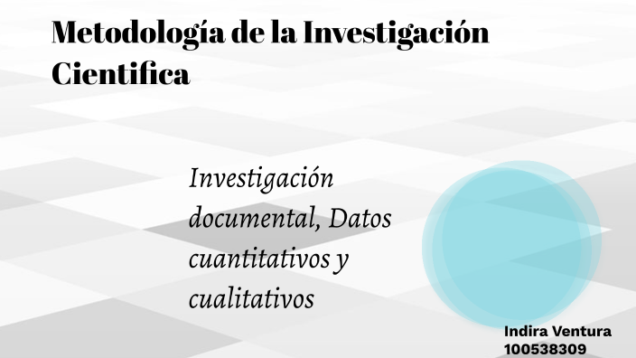 Investigación documental, datos cualitativos y cuantitavos by Who's ...