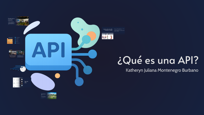 Api Rubena ¿Qué es una API? by Katheryn Juliana Montenegro Burbano on Prezi