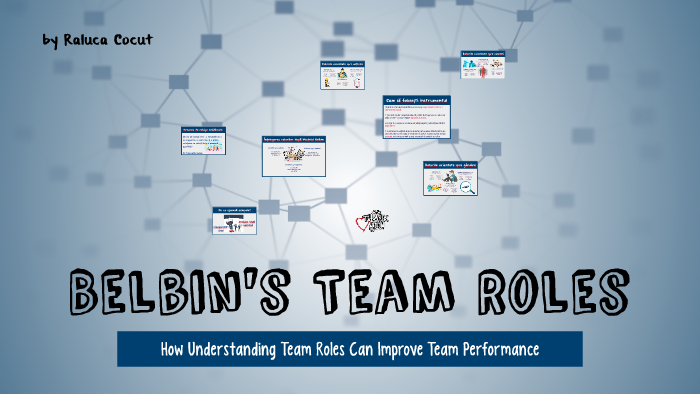 Echipa. Modelul Belbin by Raluca Cocuţ on Prezi