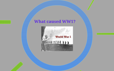 What Caused Ww1? By Jessica Bailey