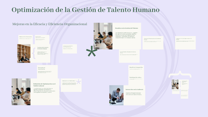 Optimización de la Gestión de Talento Humano by Alexandra Minck on Prezi