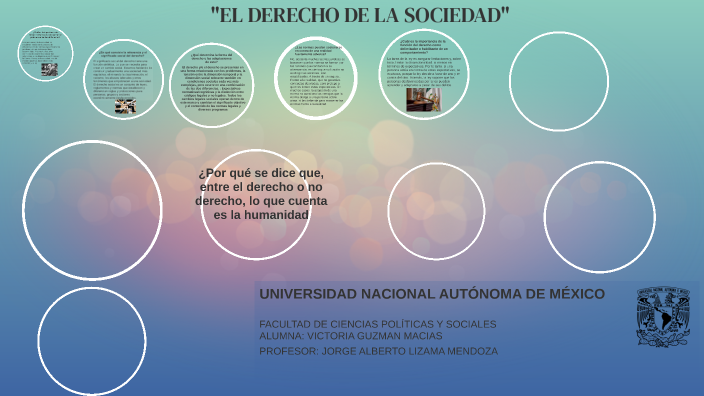 EL DERECHO DE LA SOCIEDAD by Andra Torre on Prezi