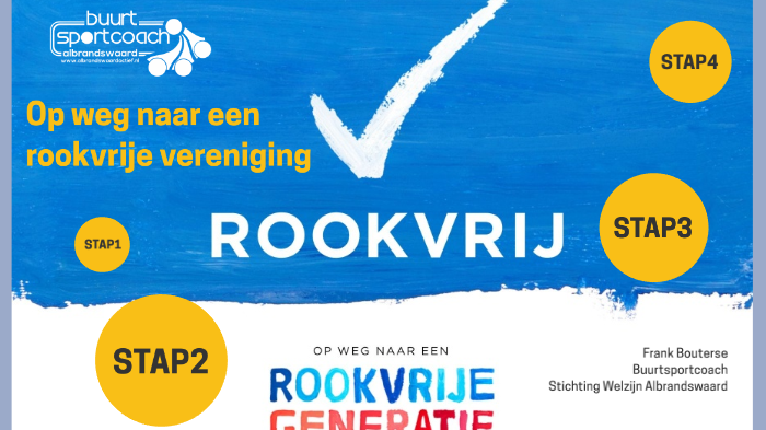 Stappenplan Rookvrije Vereniging By Stichting Welzijn Albrandswaard