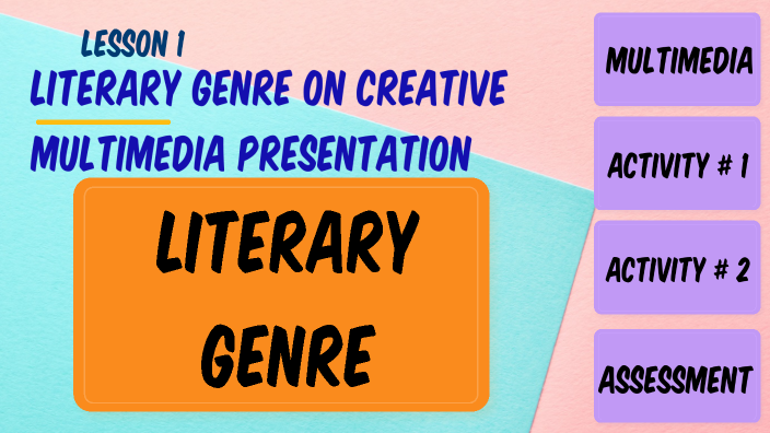 literary genre in creative multimedia presentation