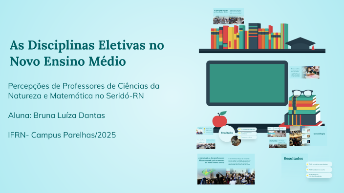 As Disciplinas Eletivas no Novo Ensino Médio by Bruna Dantas on Prezi