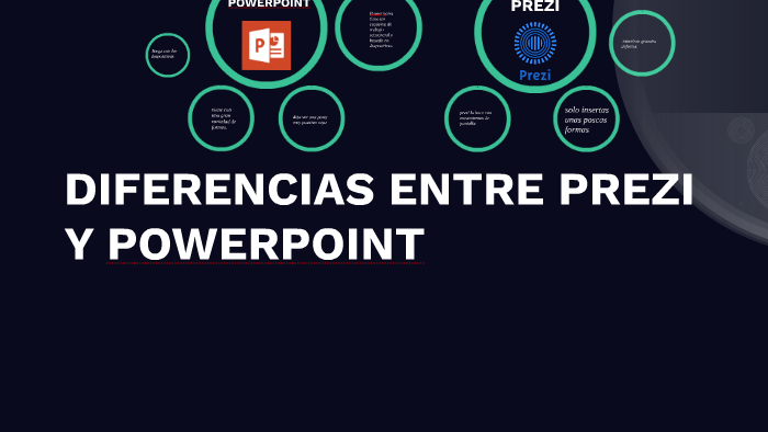 DIFERENCIAS ENTRE PREZI Y POWERPOINT by alex males on Prezi