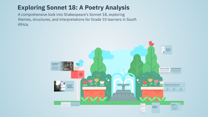 Exploring Sonnet 18: A Poetry Analysis by Nkosiyapha Khanyi on Prezi