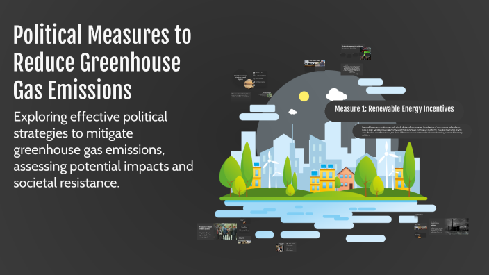 Political Measures to Reduce Greenhouse Gas Emissions by Jonathan Wille ...
