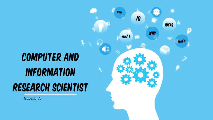 where do information research scientist work