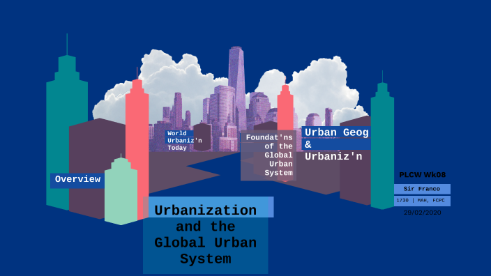 OPLCW 8 - Urbanization and the Global Urban System by Franco Oliva on Prezi